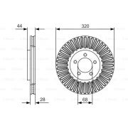 Слика 5 $на Кочионен диск BOSCH 0 986 479 D19