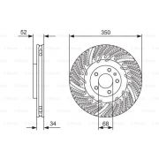 Слика 5 на кочионен диск BOSCH 0 986 479 D26