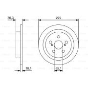 Слика 5 на кочионен диск BOSCH 0 986 479 D35