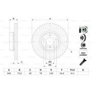 Слика 5 на кочионен диск BOSCH 0 986 479 E11