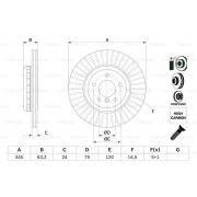 Слика 5 $на Кочионен диск BOSCH 0 986 479 E13