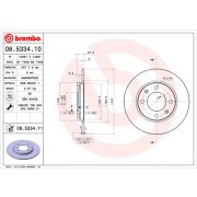 Слика 1 на кочионен диск BREMBO 08.5334.10