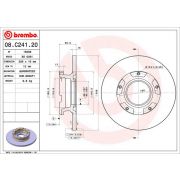 Слика 1 $на Кочионен диск BREMBO 08.C241.20