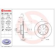 Слика 1 $на Кочионен диск BREMBO 09.3102.10