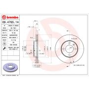 Слика 1 на кочионен диск BREMBO 09.4765.14