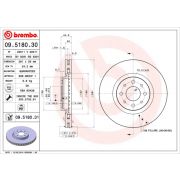 Слика 1 $на Кочионен диск BREMBO 09.5180.30