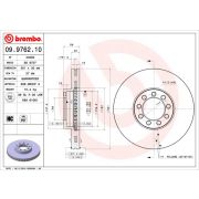 Слика 1 $на Кочионен диск BREMBO 09.9762.10