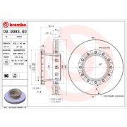 Слика 1 на кочионен диск BREMBO 09.9983.60