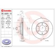 Слика 1 $на Кочионен диск BREMBO 09.A203.10