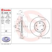 Слика 1 $на Кочионен диск BREMBO 09.A529.10