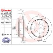 Слика 1 $на Кочионен диск BREMBO 09.A967.10