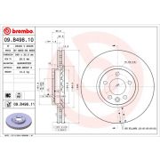 Слика 1 на кочионен диск BREMBO 09.B498.10