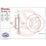 Слика 1 на кочионен диск BREMBO 09.B622.10