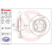 Слика 1 на кочионен диск BREMBO COATED DISC LINE 08.B351.11