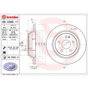 Слика 1 на кочионен диск BREMBO COATED DISC LINE 08.C065.11