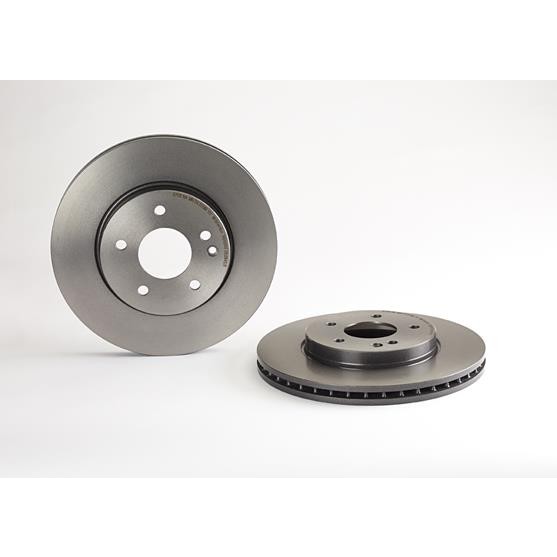 Слика на кочионен диск BREMBO COATED DISC LINE 09.6845.11 за Mercedes E-class Estate (s210) E 220 T CDI (210.206) - 143 коњи дизел