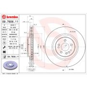 Слика 1 $на Кочионен диск BREMBO COATED DISC LINE 09.7606.11