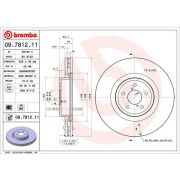 Слика 1 $на Кочионен диск BREMBO COATED DISC LINE 09.7812.11