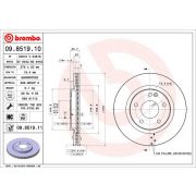 Слика 1 $на Кочионен диск BREMBO COATED DISC LINE 09.8519.11