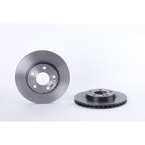 Слика на кочионен диск BREMBO COATED DISC LINE 09.8680.11 за Mercedes B-Class (w245) B 150 (245.231) - 95 коњи бензин