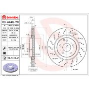 Слика 1 $на Кочионен диск BREMBO COATED DISC LINE 09.A448.21