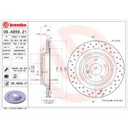 Слика 1 $на Кочионен диск BREMBO COATED DISC LINE 09.A959.21