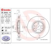 Слика 1 на кочионен диск BREMBO COATED DISC LINE 09.B352.11