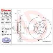 Слика 1 $на Кочионен диск BREMBO COATED DISC LINE 09.B822.11