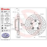 Слика 1 на кочионен диск BREMBO COATED DISC LINE 09.C877.11