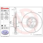 Слика 1 $на Кочионен диск BREMBO COATED DISC LINE 09.D064.11