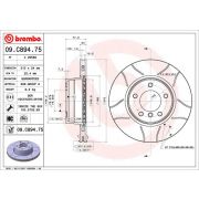 Слика 1 $на Кочионен диск BREMBO MAX LINE 09.C894.75