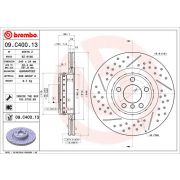 Слика 1 на кочионен диск BREMBO TWO-PIECE DISCS LINE 09.C400.13