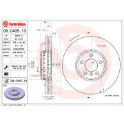 Слика 1 на кочионен диск BREMBO TWO-PIECE DISCS LINE 09.C405.13