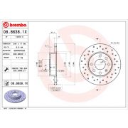 Слика 1 $на Кочионен диск BREMBO XTRA LINE 08.8638.1X