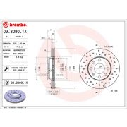 Слика 1 на кочионен диск BREMBO XTRA LINE 09.3090.1X