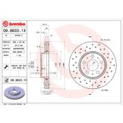 Слика 1 $на Кочионен диск BREMBO XTRA LINE 09.8633.1X