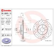 Слика 1 $на Кочионен диск BREMBO XTRA LINE 09.8903.1X