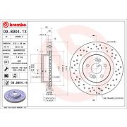 Слика 1 $на Кочионен диск BREMBO XTRA LINE 09.8904.1X