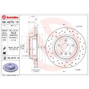 Слика 1 на кочионен диск BREMBO XTRA LINE 09.A270.1X