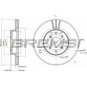 Слика 1 $на Кочионен диск BREMSI DBA201V