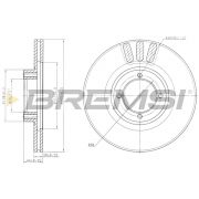 Слика 1 $на Кочионен диск BREMSI DBA610V