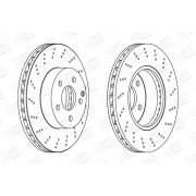 Слика 2 на кочионен диск CHAMPION 562619CH