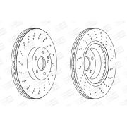 Слика 2 на кочионен диск CHAMPION 562678CH-1