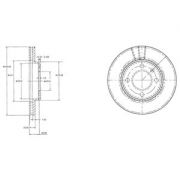 Слика 1 на кочионен диск DELPHI BG2109