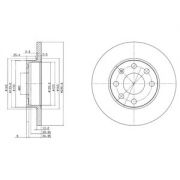 Слика 1 на кочионен диск DELPHI BG2148