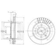 Слика 1 на кочионен диск DELPHI BG2440