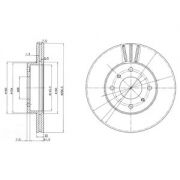 Слика 1 на кочионен диск DELPHI BG2567