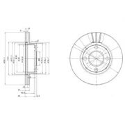 Слика 1 $на Кочионен диск DELPHI BG2668
