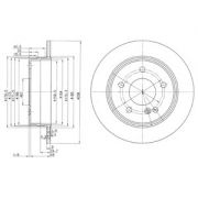 Слика 1 $на Кочионен диск DELPHI BG2761