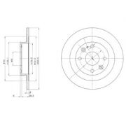 Слика 1 $на Кочионен диск DELPHI BG2805